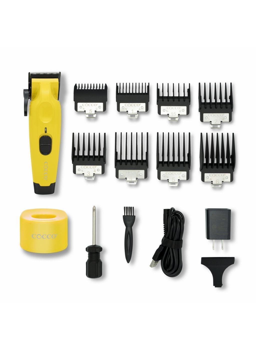 COCCO HYPER VELOCE PRO Clipper Yellow sada příslušenství