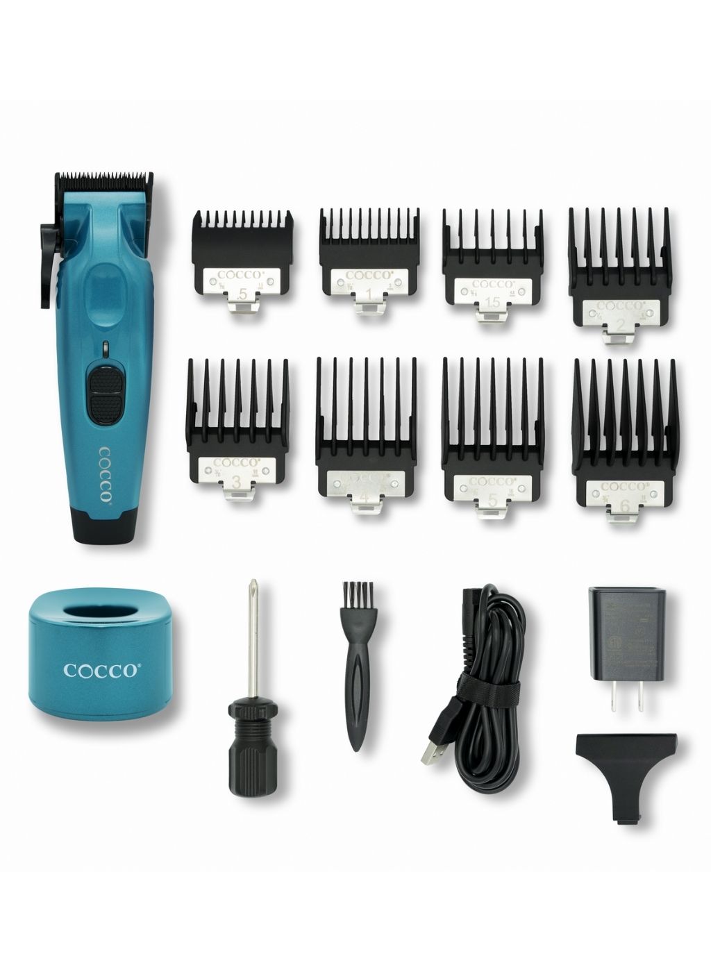 COCCO HYPER VELOCE PRO Clipper Dark Teal sada příslušenství
